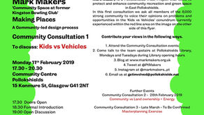 Community Consultation 1 -
Kids vs Vehicles